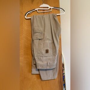 Carhartt Men's Khaki Cargo Pants